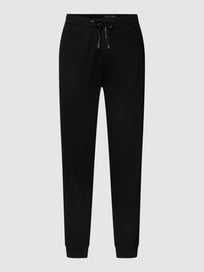 Sweatpants mit Label-Details von Christian Berg Men Grau / Schwarz - 17