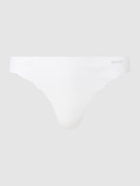 Tangaslip van microvezel - naadloos van Skiny Wit - 40