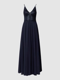Avondjurk met pailletten van Swing Blauw / turquoise - 30