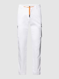 Broek met cargozakken, model 'Chile' van Mason's Wit - 24