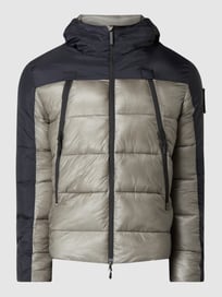 Steppjacke mit Schulterträgern  von Outhere Grau / Schwarz - 2