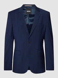 Sakko mit Pattentaschen Modell 'Jasper' von BOSS Blau / Türkis - 24