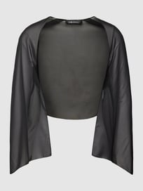 Bolero met opengewerkte voorkant van Swing Grijs / zwart - 10