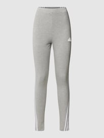 Legging met logostrepen van ADIDAS SPORTSWEAR Grijs / zwart - 15