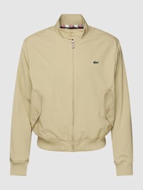 Blouson met labeldetail van Lacoste Wit - 35
