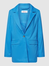 Blazer met knoopsluiting van s.Oliver RED LABEL Blauw / turquoise - 21