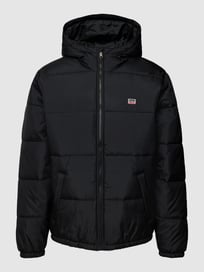 Gewatteerd jack met capuchon, model 'TELEGRAPH' van Levi's® Grijs / zwart - 9