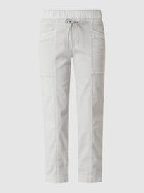 Comfortbroek met stretch, model 'Sue' van Toni Dress Grijs / zwart - 43