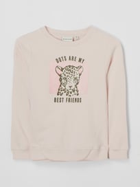 Sweatshirt mit Message  von Tom Tailor Rosa - 10