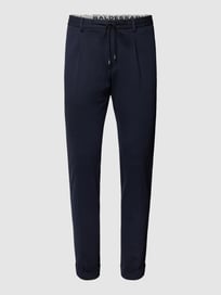 Joggingbroek met bandplooien van Baldessarini Blauw / turquoise - 23