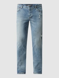 Skinny Fit Jeans mit Stretch-Anteil Modell 'Desert' von Raizzed Blau / Türkis - 12