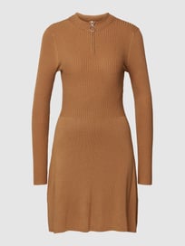 Kleid mit Troyer-Kragen Modell 'DEE' von Only Weiß - 10