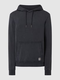 Regular Fit Hoodie aus Baumwolle Modell 'Ron' von Only & Sons Grau / Schwarz - 36