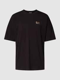 T-shirt met logoprint van EA7 Emporio Armani Grijs / zwart - 32