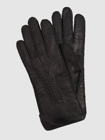 Handschoenen van pekarileer van Weikert-Handschuhe Grijs / zwart - 17