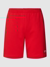 Sweatshorts met labelpatch, model 'Basic' van Lacoste Rood - 2