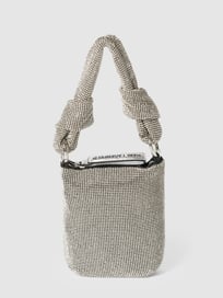 Clutch met siergarnering, model 'k/evening' van Karl Lagerfeld Grijs / zwart - 26