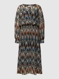 Blousejurk met all-over motief van Gerry Weber Blauw / turquoise - 43