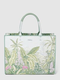 Tote bag met motiefprint, model 'OPPORTUNITY' van Furla Wit - 11