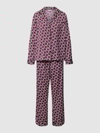 Pyjama mit Allover-Muster von TOMMY HILFIGER Rot - 30