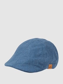 Platte pet van katoen, model 'Shelton'  van Chillouts Blauw / turquoise - 18