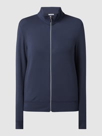 Sweatjacke mit Stehkragen von Huber Bodywear Blau / Türkis - 13