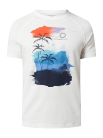Pyjama-Oberteil mit Print von Jockey Weiß - 31
