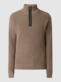 Troyer mit Rippenstruktur Modell 'Bale' von Redefined Rebel Braun - 23