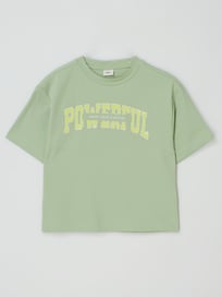 Boxy Fit T-Shirt mit Print  von s.Oliver RED LABEL Grün - 34