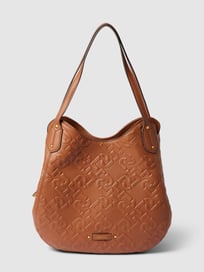 Hobo Bag mit Label-Details Modell 'ADONIDE' von Liu Jo White Braun - 44