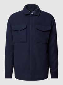 Jacke mit Brusttaschen von Selected Homme Blau / Türkis - 16