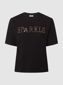 T-Shirt mit Message  von Princess Goes Hollywood Grau / Schwarz - 12