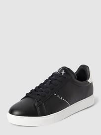 Lederen sneaker van ARMANI EXCHANGE Grijs / zwart - 9
