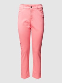 Hose mit Label-Applikation von Christian Berg Woman Rot - 38