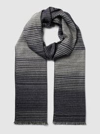 Schal mit Karomuster von Christian Berg Men Blau / Türkis - 8
