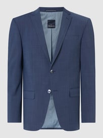 Comfort Fit 2-Knopf-Sakko mit Schurwoll-Anteil von HECHTER PARIS Blau / Türkis - 4