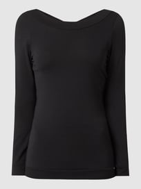 Shirt mit Schnürung von Skiny Grau / Schwarz - 16