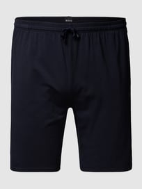 PLUS SIZE Sweatshorts mit Logo-Stitching von Boss Black Big&Tall Blau / Türkis - 38