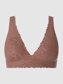 Bustier mit wattierten Cups von Sloggi Braun - 30