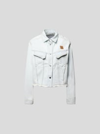 Jeansjacke mit Label-Patch von Kenzo Weiß - 14