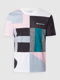 T-Shirt mit Mustermix Modell 'Gandolfo'  von SERGIO TACCHINI Rosa - 42