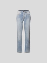 High Waist Straight Fit Jeans von VETEMENTS Blau / Türkis - 1