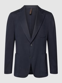 Colbert met borstzak, model 'Maglia' van Windsor Blauw / turquoise - 17