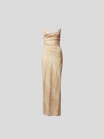 Maxikleid mit Allover-Muster von Magda Butrym Weiß - 1