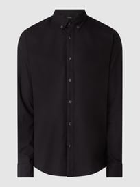 Regular Fit Business-Hemd aus Oxford Modell 'Jude' von Matinique Grau / Schwarz - 20