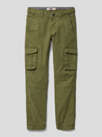 Cargohose mit Cargotaschen von Petrol Grün - 7