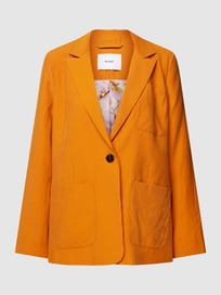 Blazer met structuurmotief, model 'MERCEDES' van Nümph Oranje - 22