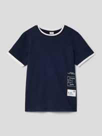 T-Shirt im Double-Layer-Look von s.Oliver RED LABEL Blau / Türkis - 4