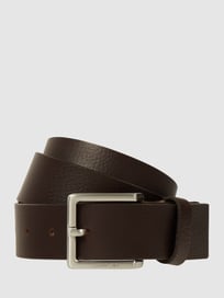 Ledergürtel mit Dornschließe  von CK Calvin Klein Braun - 46