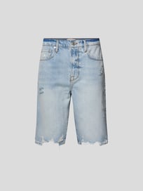 Jeansshorts im Destroyed-Look von Frame Blau / Türkis - 24